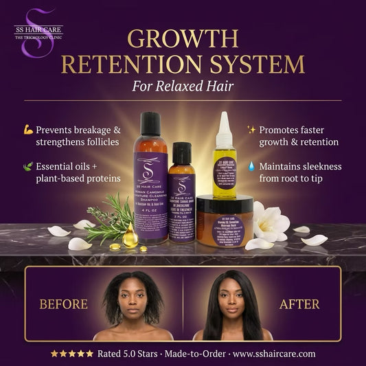 SS Hair Care Growth Retention System For Relaxed Hair® ⭐⭐⭐⭐⭐
