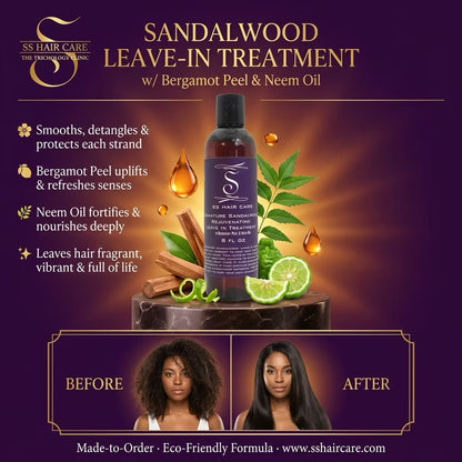 SS Hair Care Signature Sandalwood Rejuvenating Leave in Treatment